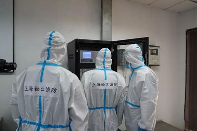 松江消防主動上門，助力企業復工復產，嚴把防火安全關